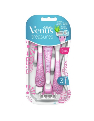 GILLETTE WOMEN VENUS  DRAGONFRUIT 3 DESECHABLE 3 UNI.