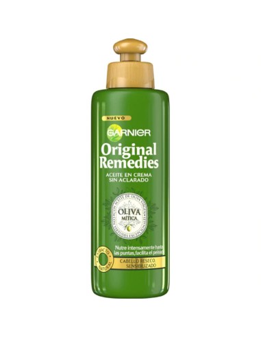 ORIGINAL REMEDIS ACEITE EN CREMA SIN ACLARADO OLIVA MITICA  