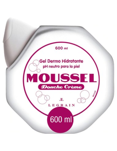 GEL MOUSSEL CREME BLANCO 600 ML