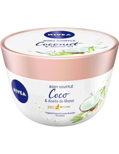 NIVEA BODY SOUFFLE 200 ML TARRO COCO & ACEITE