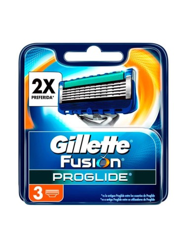 CARGADOR GILLETTE FUSION PROGLIDE 3 UND.