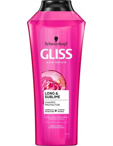 GLISS CHAMPU 400ML.LONG&SUBLIM.