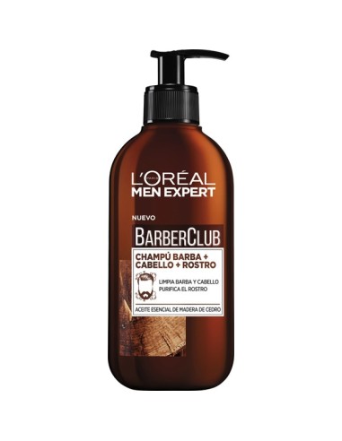 L,OREAL MEN EXPERT BARBER CLUB CHAMPU.