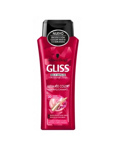 GLISS CHAMPU 370 ML ULTIMATE COLOR 