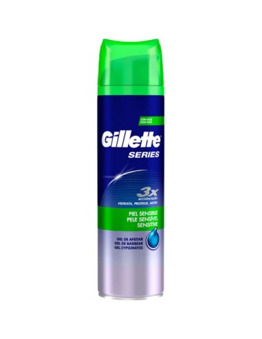 GEL GILLETTE SERIES PIEL SENSIBLE 200 ML 