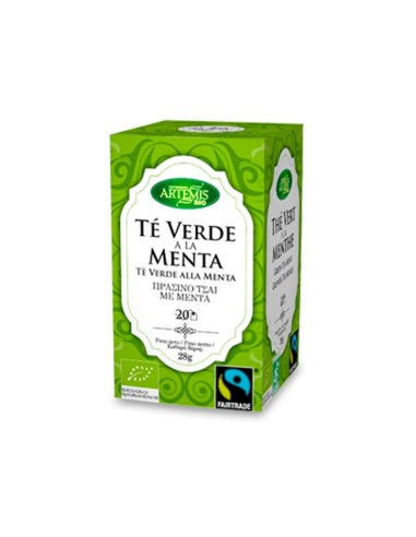 INFUSION TE VERDE C/MENTA BIO 20 FILTROS ( ARTEMIS )