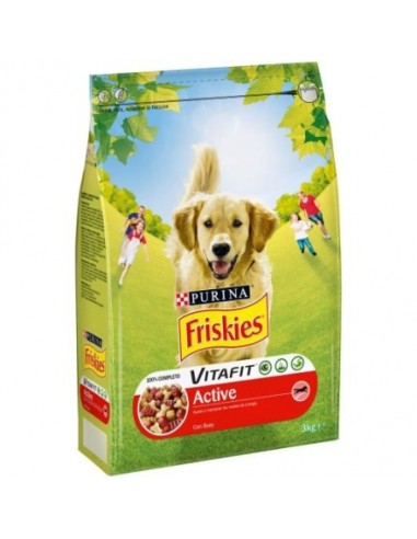 COMIDA PERROS FRISKIES CROQ. ACTIVE 15 K