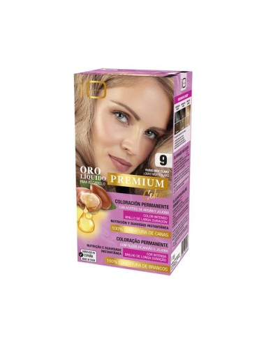 IO PLANET PREMIUM  TINTE ORO LIQUIDO Nº9.00