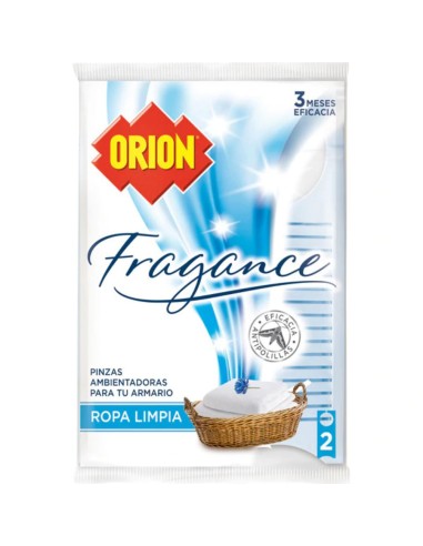 ORION ANTIPOL.PINZA FRAGANCE ROPA LIMPIA