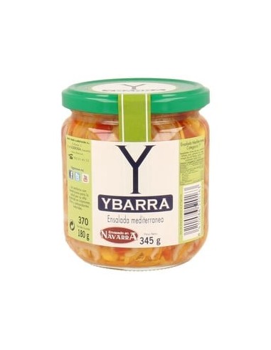 ENSALADA MEDITERRANEA YBARRA TARRO 370 G