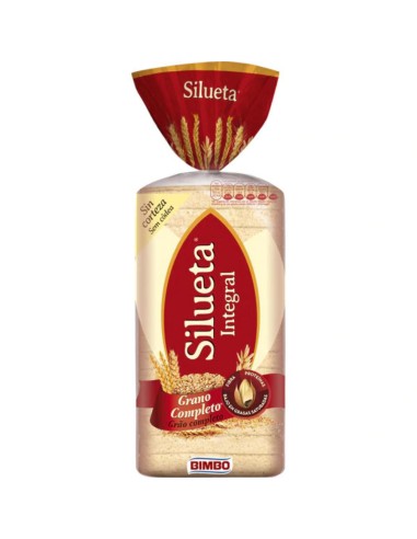 PAN BIMBO SILUETA SIN CORTEZA 450 G 