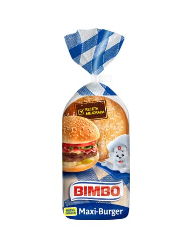 MAXI BURGUER BIMBO PACK-4