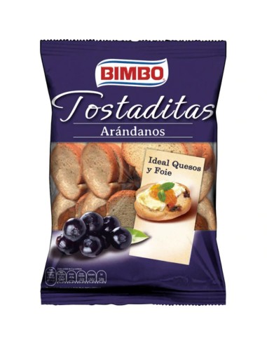 TOSTADITAS ARANDANOS BIMBO