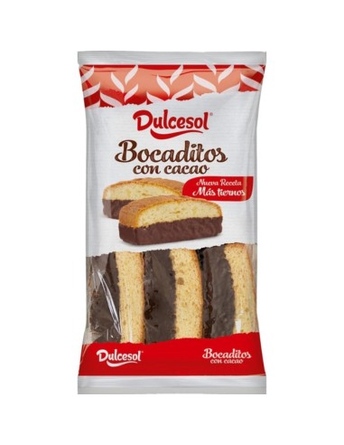 BOCADITOS CHOCO 3 X 4 UNI DULCESOL