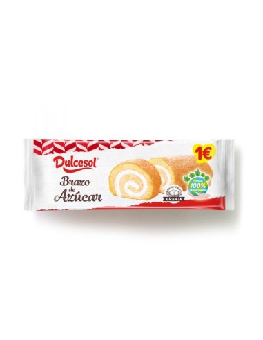 BRAZO GITANO AZUCAR DULCESOL + 25 % GRATIS 