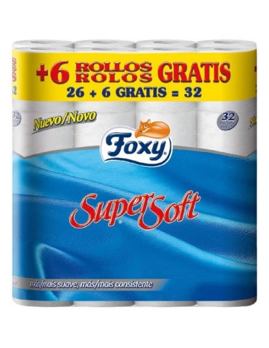 HIGIENICO FOXY-BLANCO 32 ROLLOS