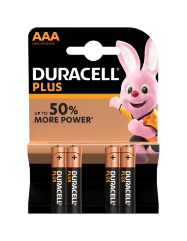 PILAS DURACELL PLUS LR-03 PK-4 / 