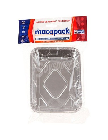 MOLDE ALUM. MACOPACK RECTG. 6 RAC PK-5