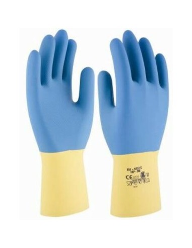 GUANTES SANTEX FLOCADO BICOLOR T.GRANDE