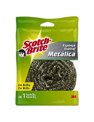 ESTROPAJO SCOTCH-BRITE METALICO PK-3+1