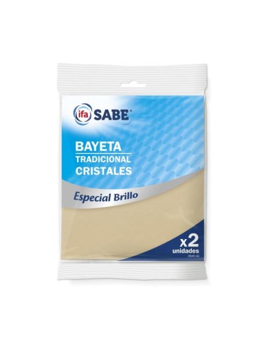 BAYETA STELA CRISTALES MICROPERF. PK-2