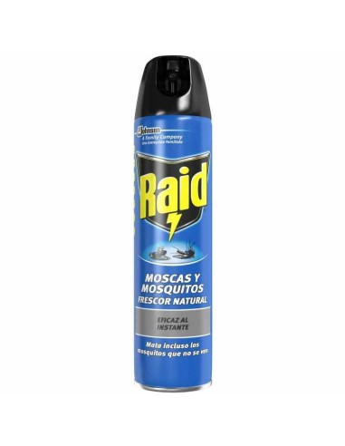 INSECTICIDA RAID AZUL SPRAY  600 ML