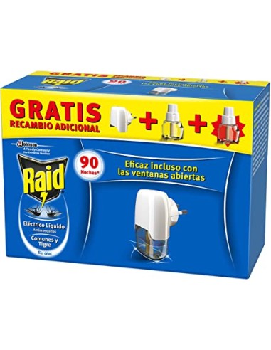 INSECTICIDA RAID LIQUI. RECAMBIO 90+45 N