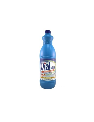 VIALPLUS LEJIA 1,5 L. CON DETERGENTE AZUL 