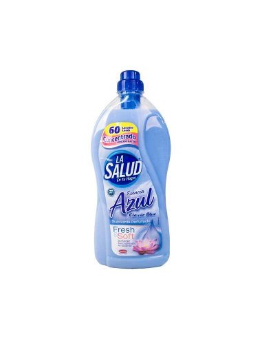 SUAVIZANTE LA SALUD CONC AZUL 60 LVD. 1.