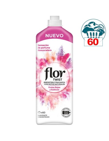 SUAVIZANTE FLOR CONC  F. ROJOS 59 DOSIS