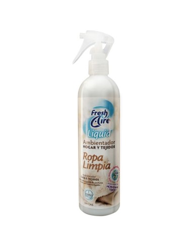 FRESH AIRE AMBIENTADOR ROPA LIMPIA 400 ML