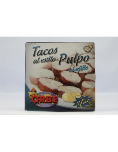 TACOS AL ESTILO PULPO ORBE AJILLO 280 GR