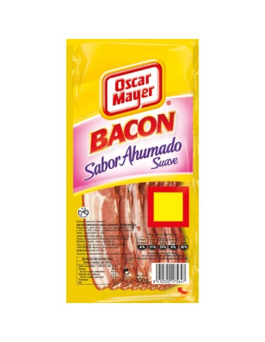 BACON SUAVE OSCAR MAYER LONCH.100 GR