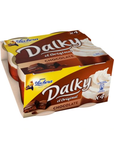 DALKY CHOCOLATE Y NATA X4