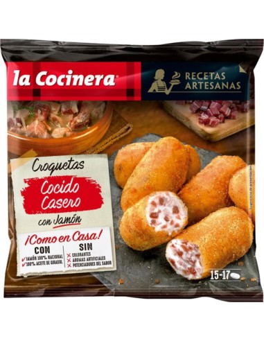 CROQUETAS DE COCIDO CASERO JAMON LA COCINERA