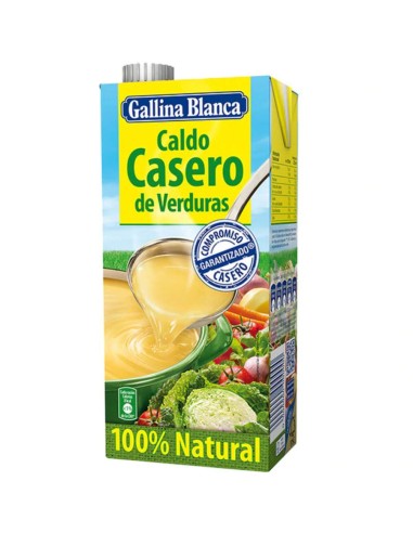 CALDO G.BLANCA CASERO VEGETAL BRIK 1 LT