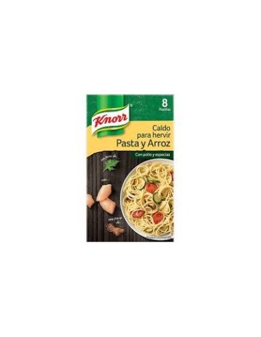 CALDO KNORR PASTA Y ARROZ 8 PTLLAS