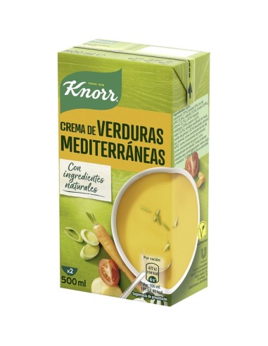 CREMA KNORR VERDURAS MEDITERRANEAS 500 M