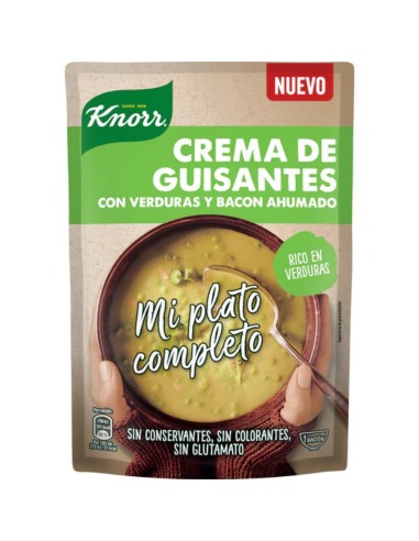 CREMA GUISANTES KNORR DOYPACK 375 GRS