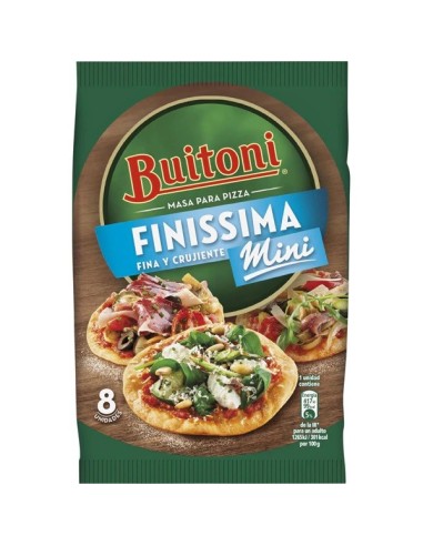 MASA PIZZA MINI BUITONI FINISSIMA 265 GR