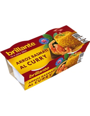 ARROZ BRILLANTE VASITO CURRY PK-2