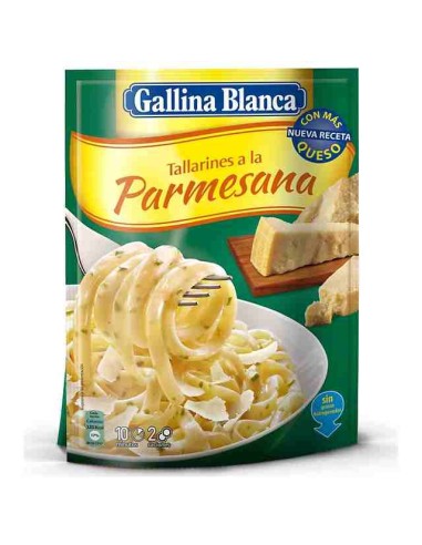 PLATOS G.BLANCA TALLARINES PARMESANA