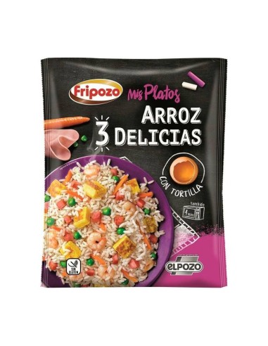 ARROZ  3 DELICIAS CON TORTILLA FRIPOZO