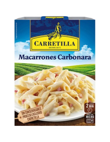 MACARRONES CARBONARA CARRETILLA 325 GR