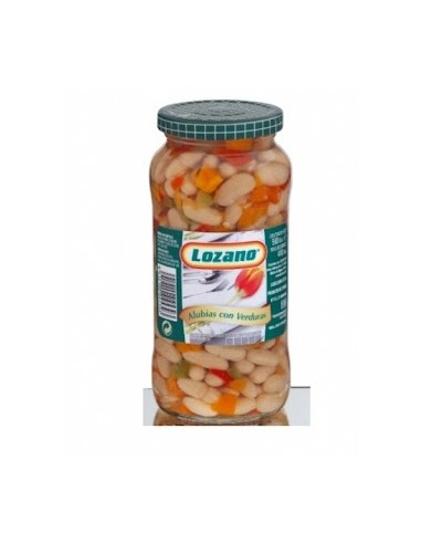 ALUBIAS LOZANO CON VERDURAS TARRO 560 GR