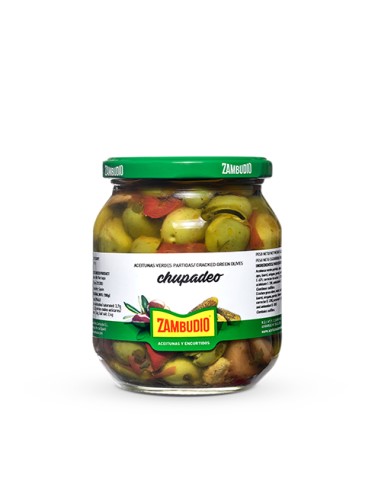 ACEITUNAS ZAMBUDIO CHUPADEOS 350 GRS