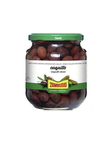 ACEITUNAS ZAMBUDIO CUQUILLO TARRO 300 GR