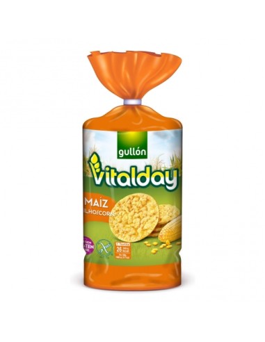 TORTITAS DE MAÍZ  GULLON VITALDAY.