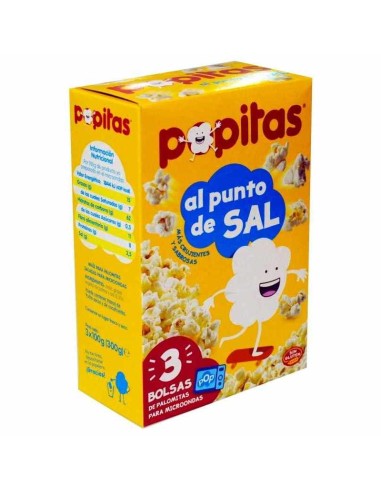 BORGES PALOMITAS MICROONDAS 100 GRS PK 3