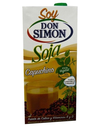 LECHE SOJA D. SIMON CAPUCHINO 1LT